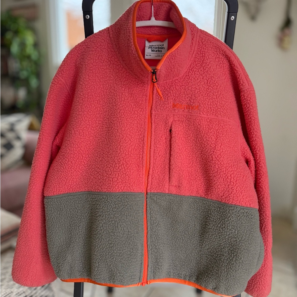 MARMOT Women's Aros Full-Zip Jacket - Sherpa Fleece with Retro Style